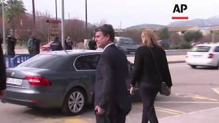 Princess Cristina In Court For Tax Fraud Trial