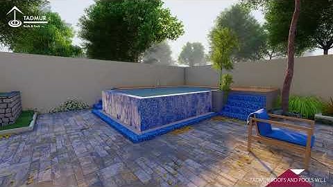 infinity pool 2021 #tadmur roofs and pools #doha #qatar #swimming pools #water proofing