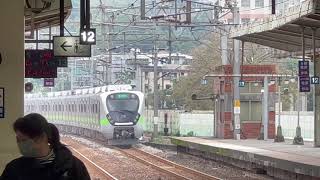 (4K)台鐵4135次 EMU900型區間車 七堵站進站