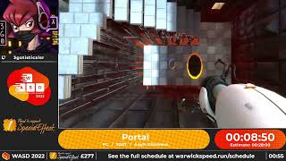 WASD 2022 - Portal - Any% Glitchless - 3gotisticalsr
