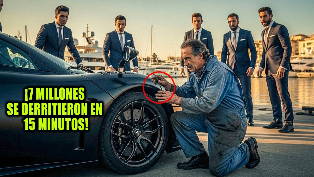 Ningún ingeniero pudo… hasta que un anciano sacó papel de lija del bolsillo