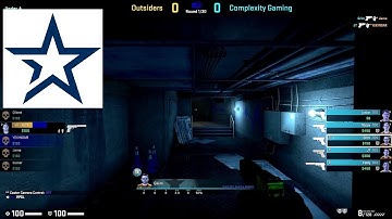 Complexity vs Outsiders Highlights /  at PGL Major Antwerp 2022 Challengers Stage