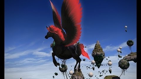 Final fantasy XIV Night pegasus whistle