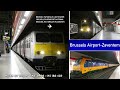 Brussels airportzaventem treinen trains zgenmbs sncbms am 80 break  ms am 96  ns 186  icr