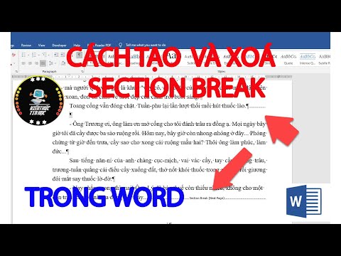 #1 Cách tạo và xóa section break trong word 2010, 2013, 2016, 2019 Mới Nhất