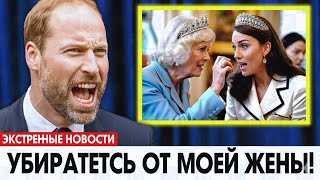 William Is Furious After Camilla Forced Kate To Borrow The Royal Tiara