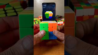 AI Solving Rubik's Cube 😎 #shorts #viral screenshot 2