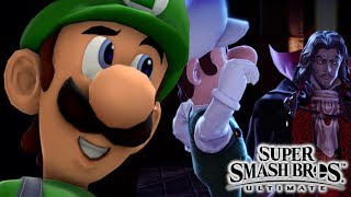 LUIGI VS. DRACULA?! - SUPER SMASH BROS ULTIMATE - LUIGI CLASSIC MODE