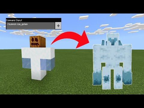 minecraft ice golem