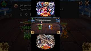 HTHT- Kaido VS Luffy Wano #haitacdaichien #huyềnthoạihảitặc #games #onepiece #shorts