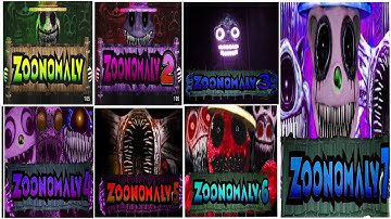 Trailers Comparison - Zoonomaly Chapter 1 Vs Chapter 2 Chapter 3 Vs Chapter 4 Vs Chapter 5 Vs Ch 7