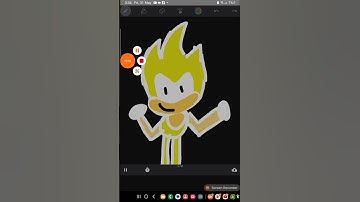 my first super sonic animation