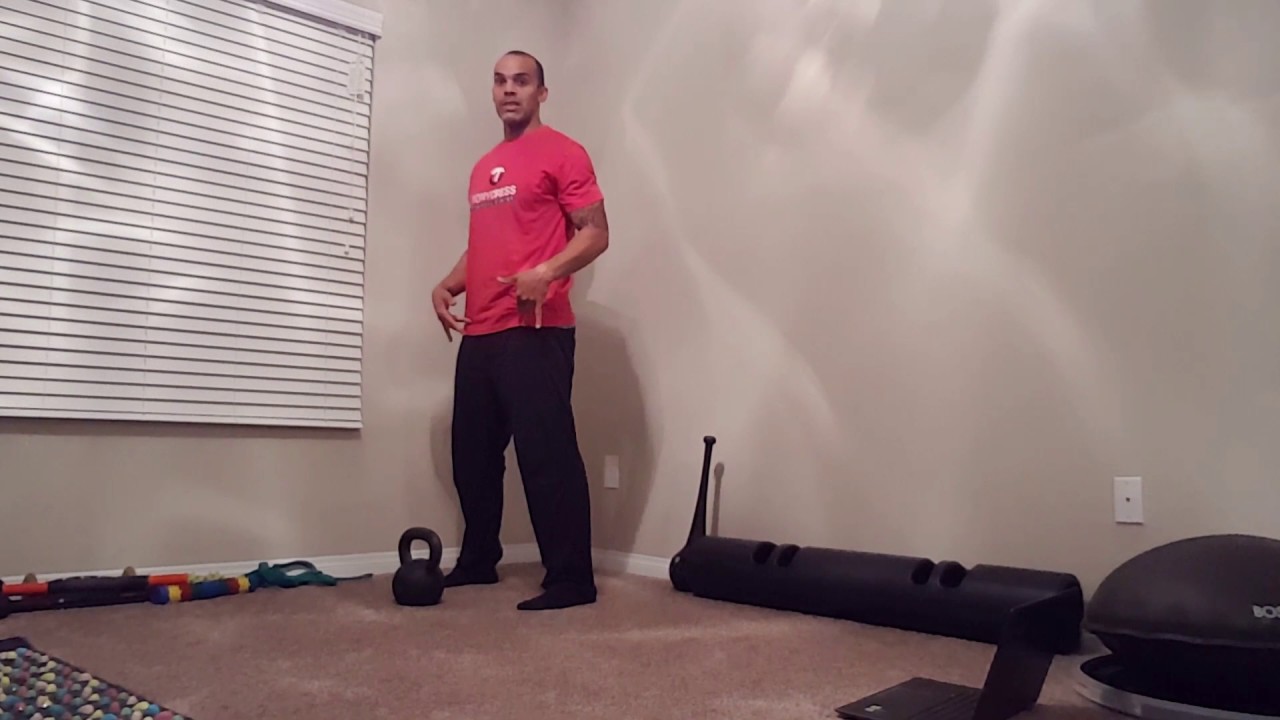 How to do a kettlebell swing Las Vegas personal trainer YouTube