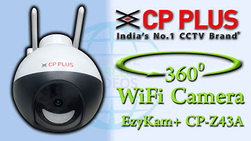 CP PLUS EZYKAM+ CP-Z43A | CP Z-43A UNBOXING REVIEW | CP-Z43A INSTALL | HOW TO INSTALL CP-Z43A WIFI