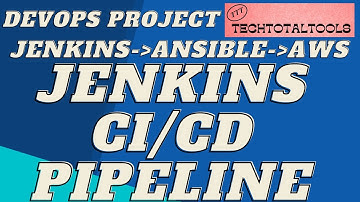 Jenkins+Ansible+AWS CICD Pipeline script | DevOps projects | TechTotalTools