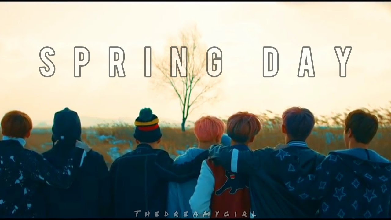 BTS Spring Day WhatsApp Status HD 