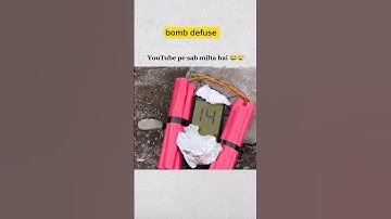 How to defuse a time bomb 🤣🤣🤣🤣 #funny #comedy
