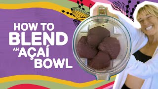 SAMBAZON Açaí | How to Make an Açaí Bowl with Earthy Andy featuring Coco Ho