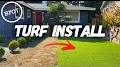 Video for Artificial turf installation
