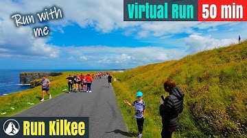 Run Kilkee 🇮🇪 Ireland Wonderland | Treadmill Running | Virtual Run #89
