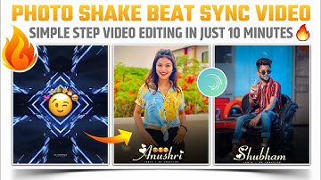 Trending photo shake effect beat sync status video editing in alight motion🔥👌