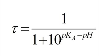 Taux en fonction de pH et pKA