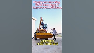 China Laizhou Leadar backhoe loader #factory #loaders