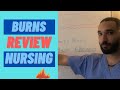 Burns in emergent phase pathophysiology management  nclex review