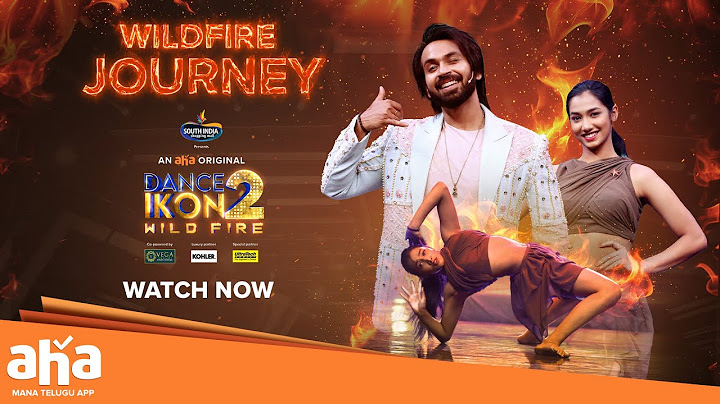 Maanas and Chirashree's WildFire Journey | Dance Ikon 2 WildFire | Watch Now on aha