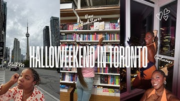 Toronto Halloweekend Vlog 👻 🎃🇨🇦Exploring, Costume GRWM, Indigo Books, Tattoos & More!