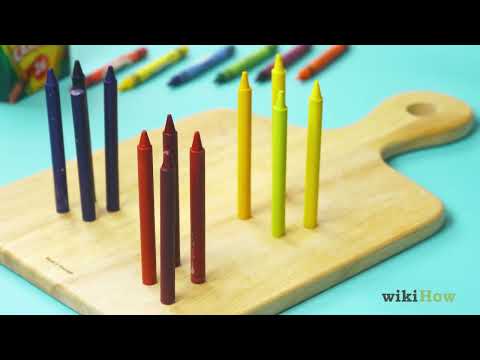 Видео: Өнгийн харандаа хайлуулах 3 арга