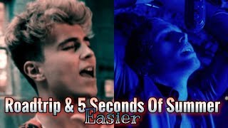 {SPLIT AUDIO} RoadTrip & 5SOS - Easier (Use Headphones)