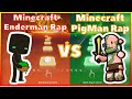 Minecraft Enderman Rap VS Minecraft PigMan Rap - Tiles Hop