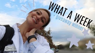 WHAT A WEEK + Mediclo Winner! | VLOG