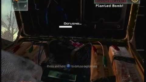 Modern Warfare 2: How To Ninja Defuse - Episode 9 - Wasteland Bomb Site B - Including Hiding Spot