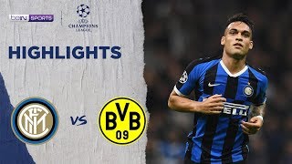 Inter Milan 2-0 Dortmund | Champions League 19/20 Match Highlights