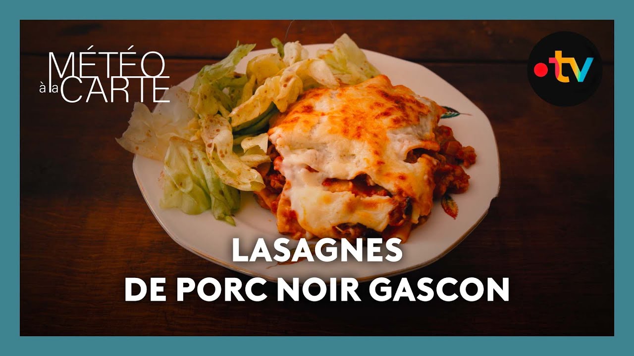 Gastronomie : lasagnes de porc noir gascon