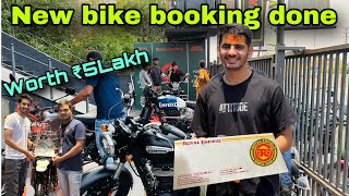 Finally New bike booking done 🎉🔥 worth ₹5Lakh ❤️😱