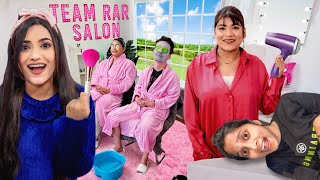 Living In A Salon 💇‍♀️ 💄For 24 Hours Challenge | Mahjabeen Ali