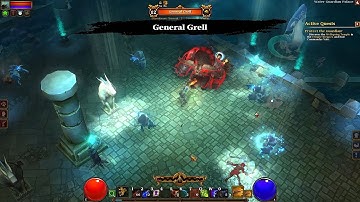 Torchlight 2 - General Grell (first try on elite diff)