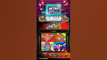 Wild West C.O.W.Boys of Moo Mesa (1992) Intro-Demo #Arcade #Opening #Retro #Demo #Runandgun #Konami