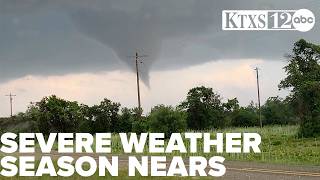 Severe weather season nears; NWS stresses awareness of hail, high winds, tornadoes, lightning