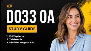 WGU D033 OA Study Guide | Part 02 – Clinical & Administrative Information Systems