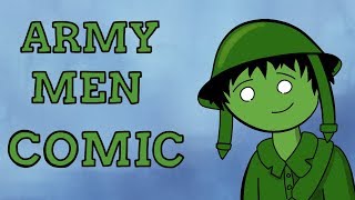 Army Men Comic Mean Green Army Guys The General