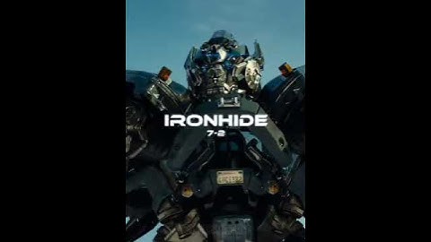 Ironhide vs Sideswipe #shorts