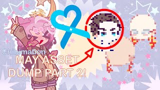 MAY ASSET DUMP PART 2! || 300+ Assets + more to come! || Chibimation Showcase