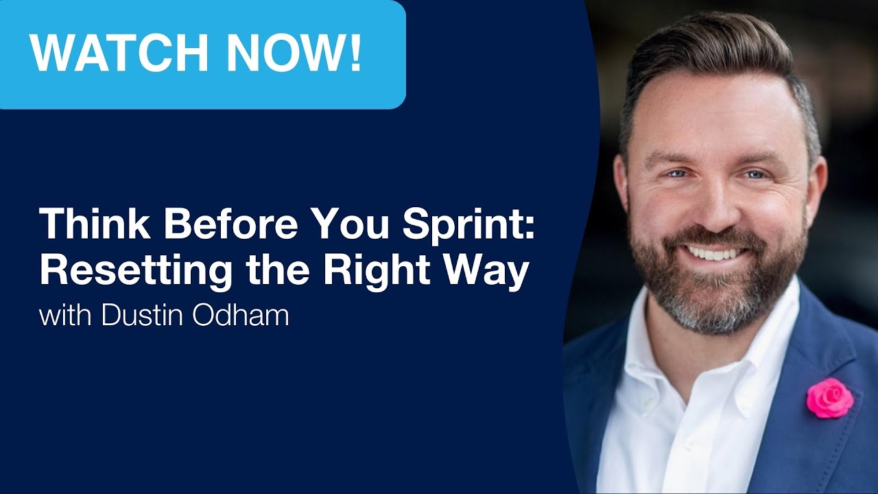 Think Before You Sprint: Resetting the Right Way