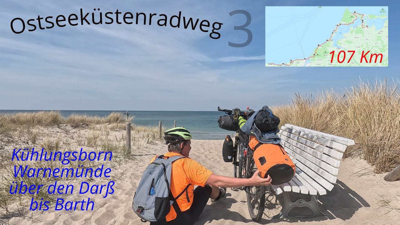 Ostseeküstenradweg 3, Warnemünde und der Darß
