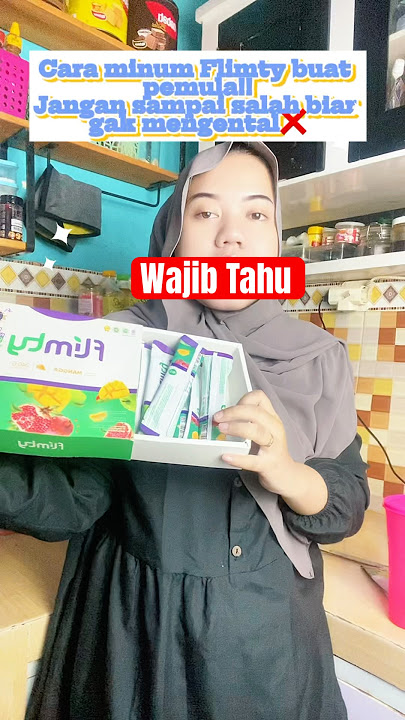 CARA KONSUMSI FLIMTY UNTUK PEMULA | #flimty #flimtyfiber #detoxdiet