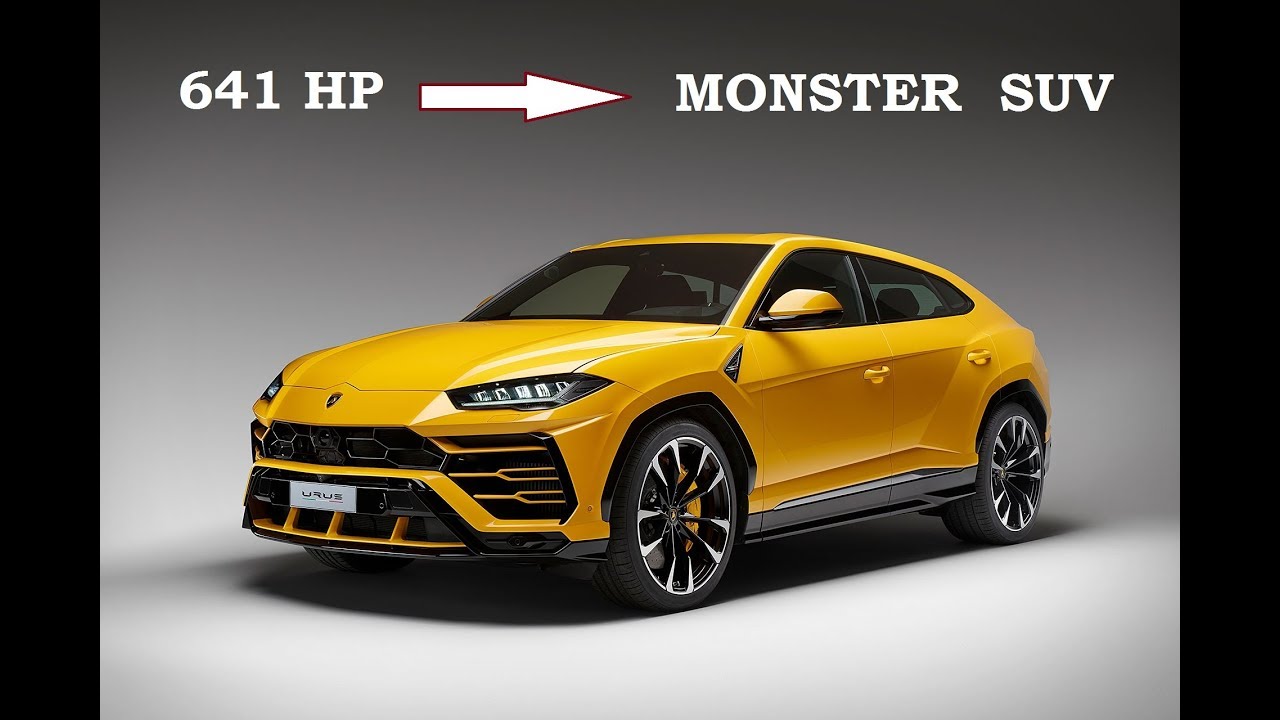 2018 Lamborghini Urus Super SUV With 641 HP